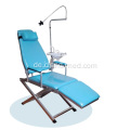 Klinischer mittlerer preiswerter mobiler zahnmedizinischer tragbarer Stuhl